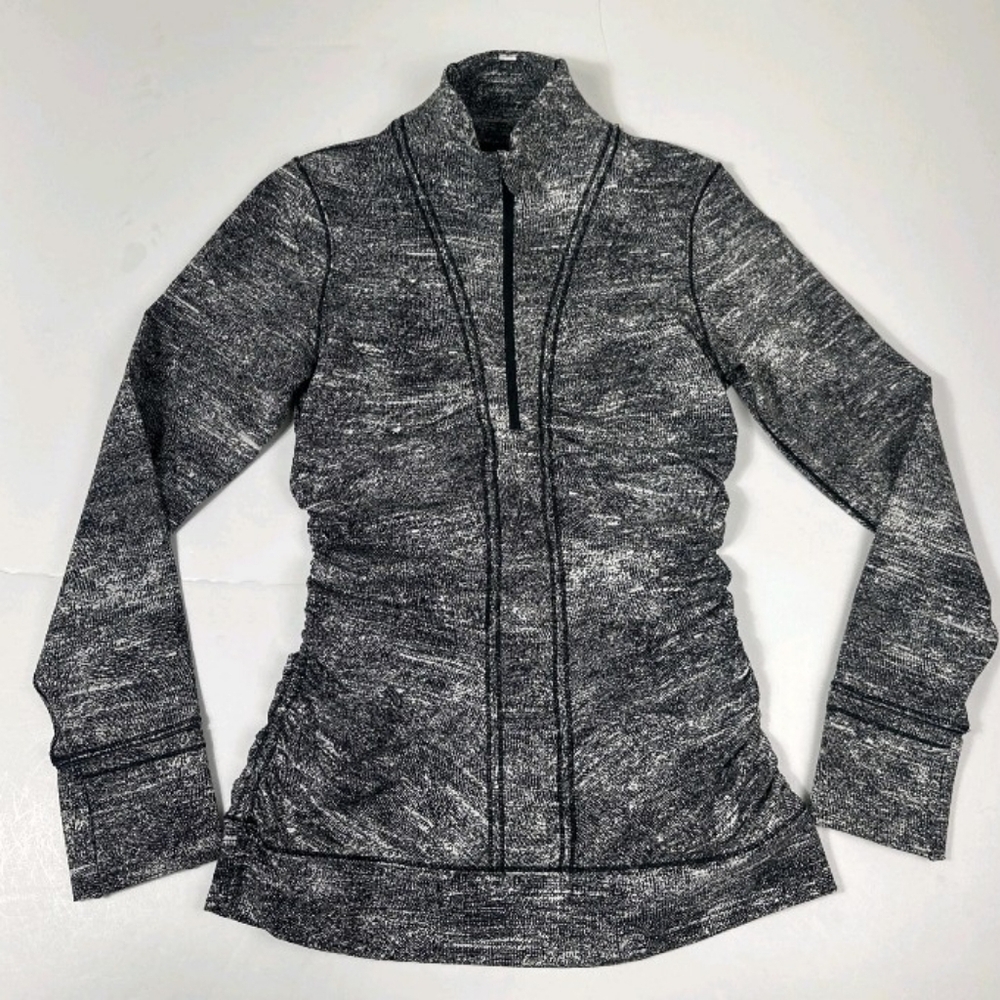lululemon 2 Pullover Knit Atleasure Casual Streetware Travel Top